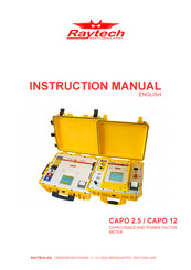 Raytech CAPO 2.5 Instruction Manual