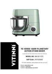 VITINNI TE VERDE SM-30115TE Manual
