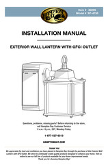 HAMPTON BAY SP-4756 Installation Manual