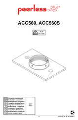 peerless-AV ACC560S Manual