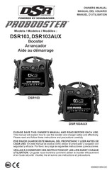 DSR PROBOOSTER DSR103AUX Owner's Manual