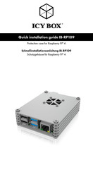 Icy Box IB-RP109 Quick Installation Manual