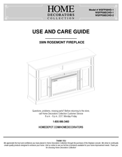 Home Decorators Collection WSFP59ECHD-1 Use And Care Manual