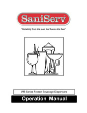 SaniServ WB700 Operation Manual
