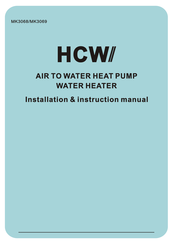 HCW MAFP060A Installation Instructions Manual