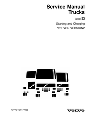 Volvo VHD 2002 Service Manual