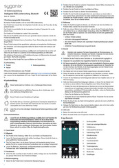Sygonix 2583626 Operating Instructions Manual
