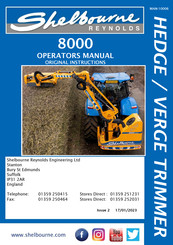 Shelbourne Reynolds 8000 Operator's Manual