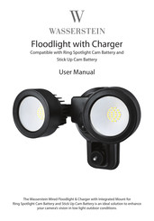 Wasserstein Floodlight with Charger User Manual