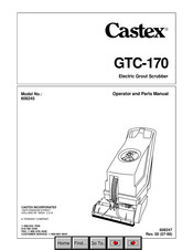 Castex 608245 Operator's Manual