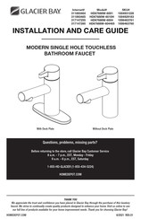 Glacier bay HD67688W-6010H Installation And Care Manual