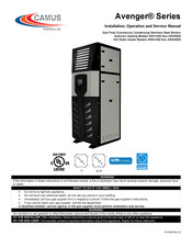 Camus Hydronics ARH2500 Installation, Operation And Service Manual