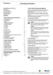 ebm-papst K3G250-BB01-N1 Operating Instructions Manual