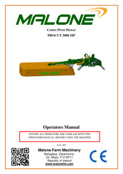 Malone PROCUT 3000 MP Operator's Manual
