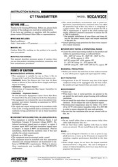 M-System W2CA Instruction Manual