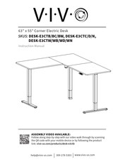Vivo DESK-E3CTBW Instruction Manual