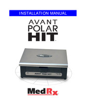 Medrx AVANT POLAR HIT Installation Manual