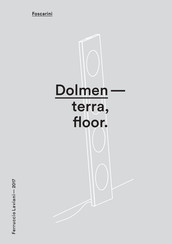 FOSCARINI Dolmen floor Manual