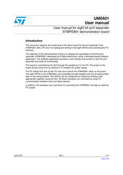 ST STMPE801 User Manual