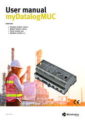 Microtronics myDatalogMUC User Manual