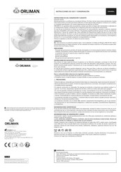 Orliman OSL1308 Use And Maintenance Instructions