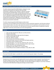 CoolGear USB-4COMi-M Manual
