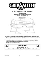 GrillSmith TG2002101-GS Owner's Manual