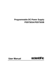 Scientific PSD7303A User Manual