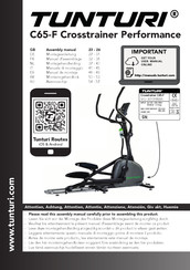 Tunturi 20TCF65000 Assembly Manual