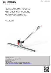 Lievers HAL200Li Assembly Instruction Manual