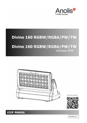 Robe Anolis Divine 160 RGBW/RGBA/PW/TW User Manual