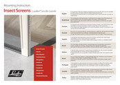 LuxaFlex Sencillo Grande Mounting Instruction