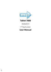 Disgo Tablet 7000 User Manual
