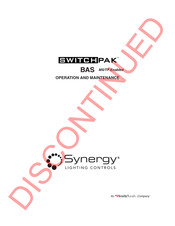 Acuity Brands Synergy SPAK BAS Operation And Maintenance Manual