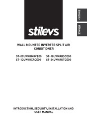 Stilevs ST-09UW4RMRCE00 Installation And User Manual