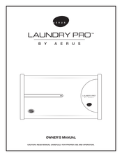 Aerus LAUNDRY PRO Owner's Manual