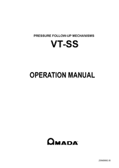 Amada VT-SS Operation Manual