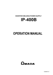 Amada IP-400B Operation Manual