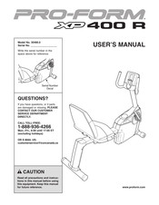 Pro-Form 30480.0 User Manual