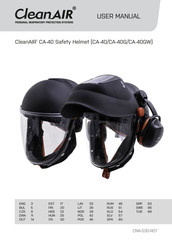 Malina Safety CleanAIR CA-40G User Manual