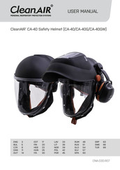 Malina Safety CleanAIR CA-40GW User Manual