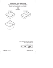 Kohler Sterling SC2522SBG Installation And Care Manual