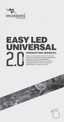 Aquatlantis Tecatlantis EASY LED UNIVERSAL 2.0 Operating Manual