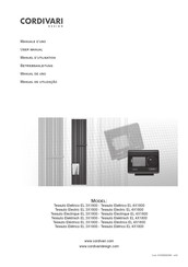 Cordivari Tessuto Elettrico EL.3X1800 User Manual
