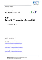 MDT SCN-DTSEN1.01 Technical Manual