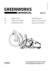 GreenWorks 82PC12 Operator's Manual