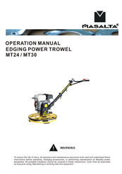 Masalta MT30-4 Operation Manual