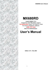 Bcm MX680RD User Manual