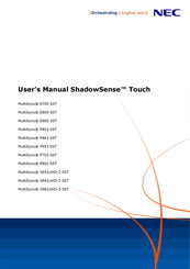 NEC ShadowSense Touch MultiSync E905 SST User Manual