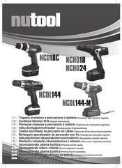NUTOOL NCHD24 Original Instructions Manual